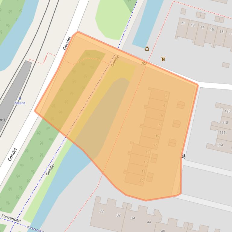 Kaart van postcodegebied 1186SM.