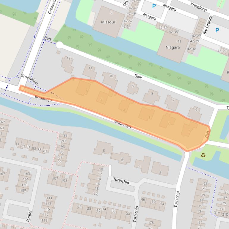 Kaart van postcodegebied 1186WM.