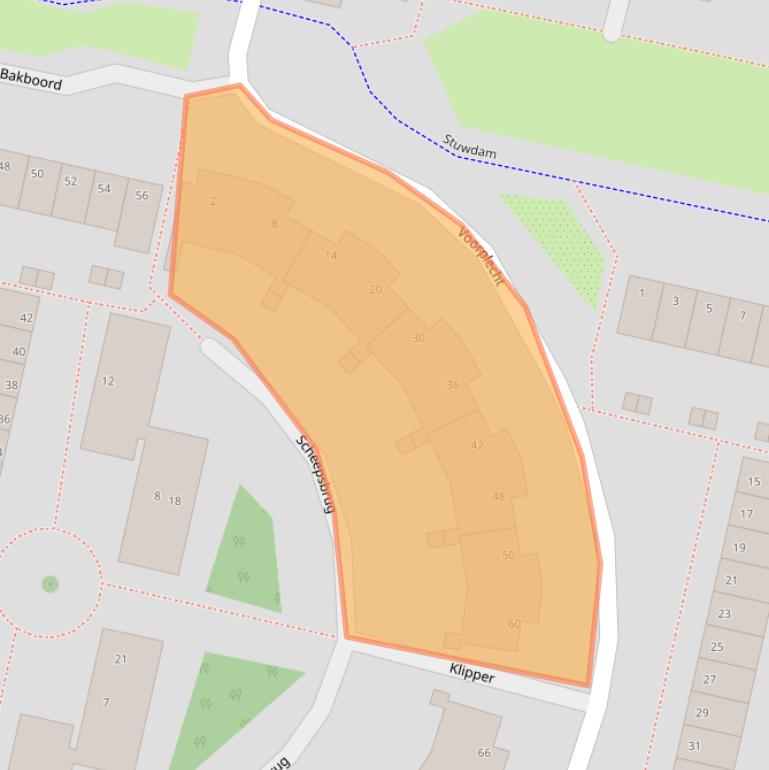 Kaart van postcodegebied 1186WR.