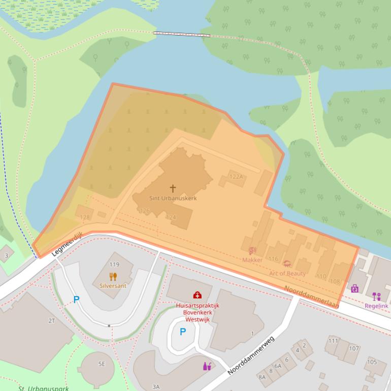 Kaart van postcodegebied 1187AG.