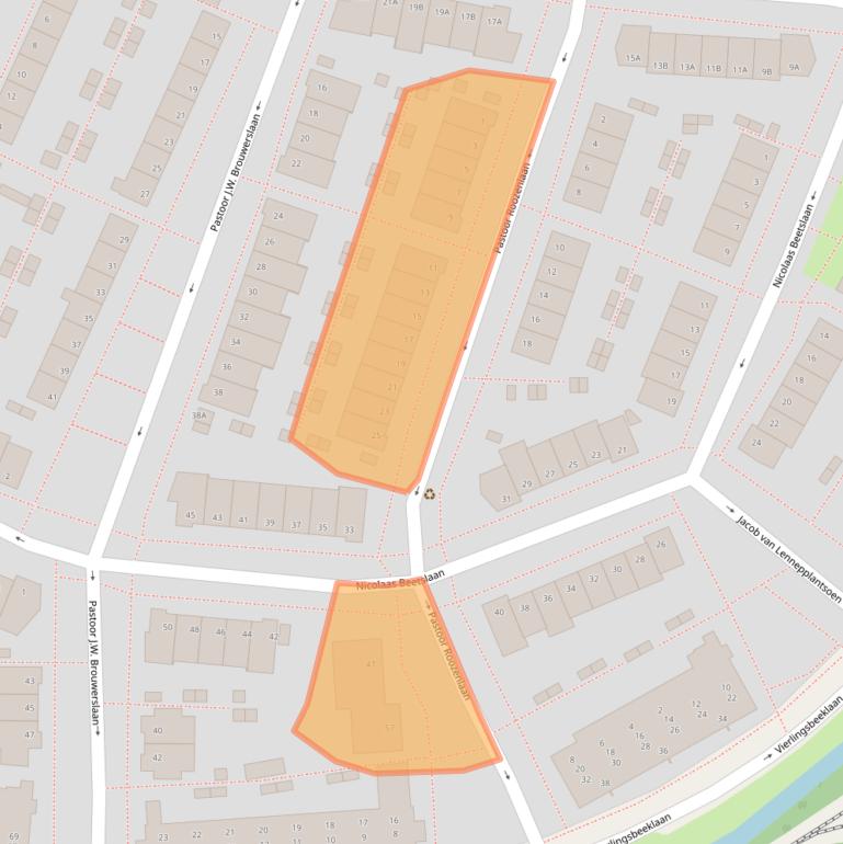 Kaart van postcodegebied 1187AM.