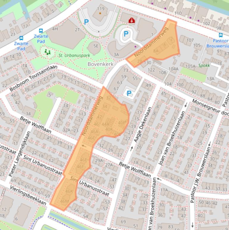 Kaart van postcodegebied 1187CN.