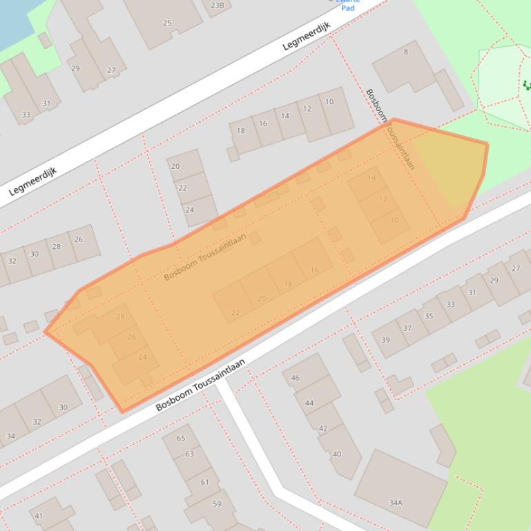 Kaart van postcodegebied 1187CR.