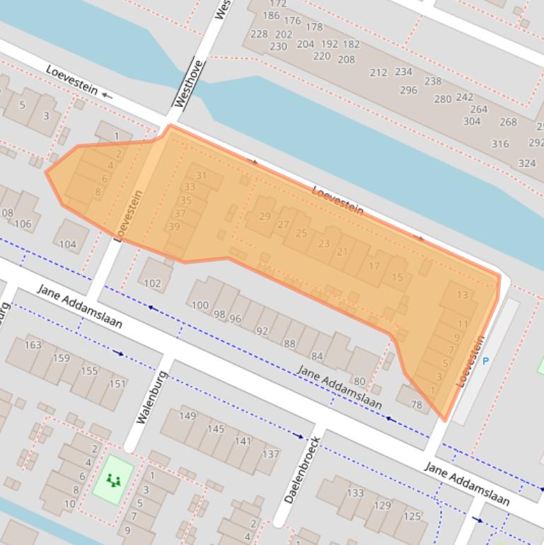 Kaart van postcodegebied 1187DL.