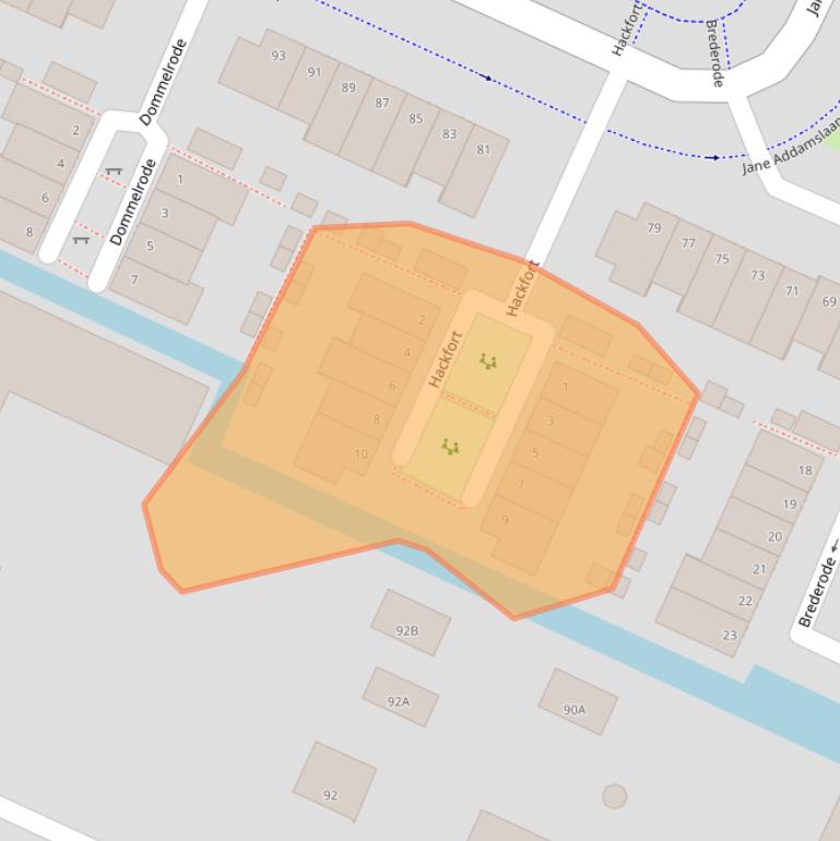 Kaart van postcodegebied 1187DP.