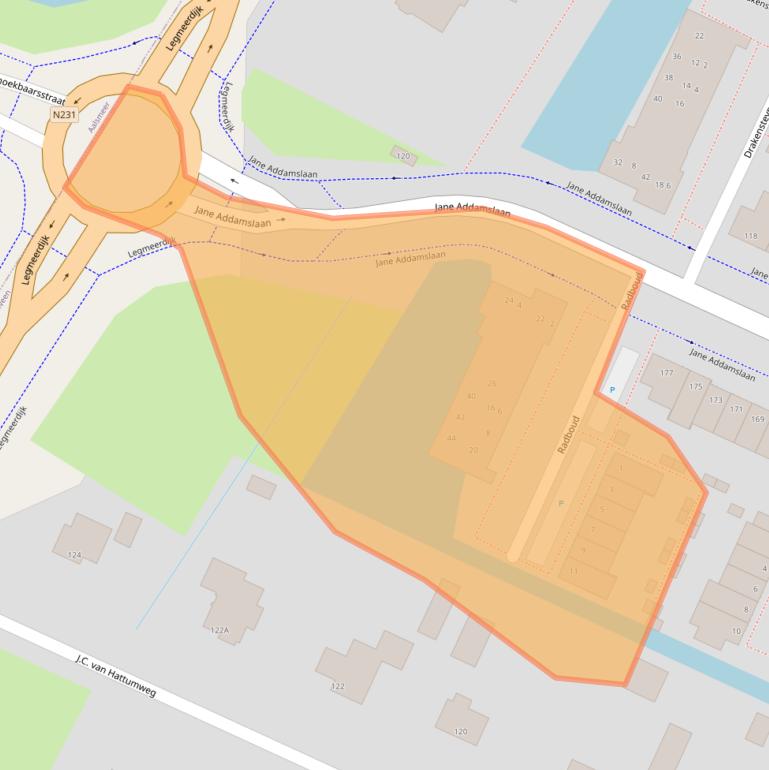 Kaart van postcodegebied 1187DX.
