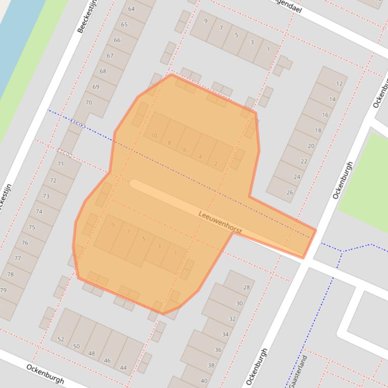 Kaart van postcodegebied 1187GT.