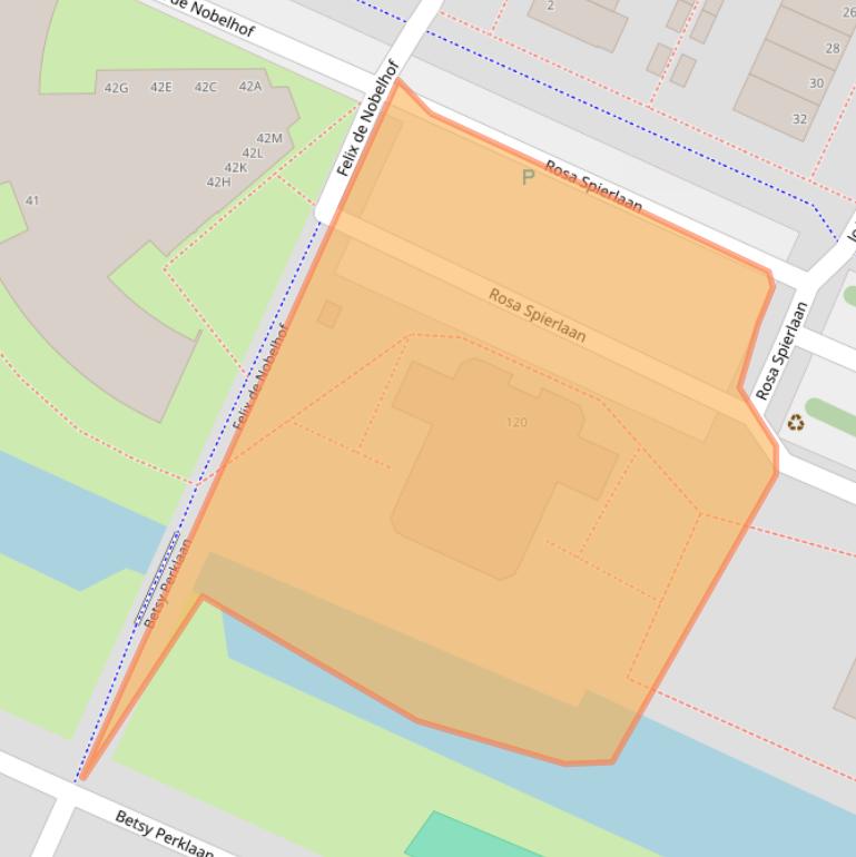 Kaart van postcodegebied 1187PE.