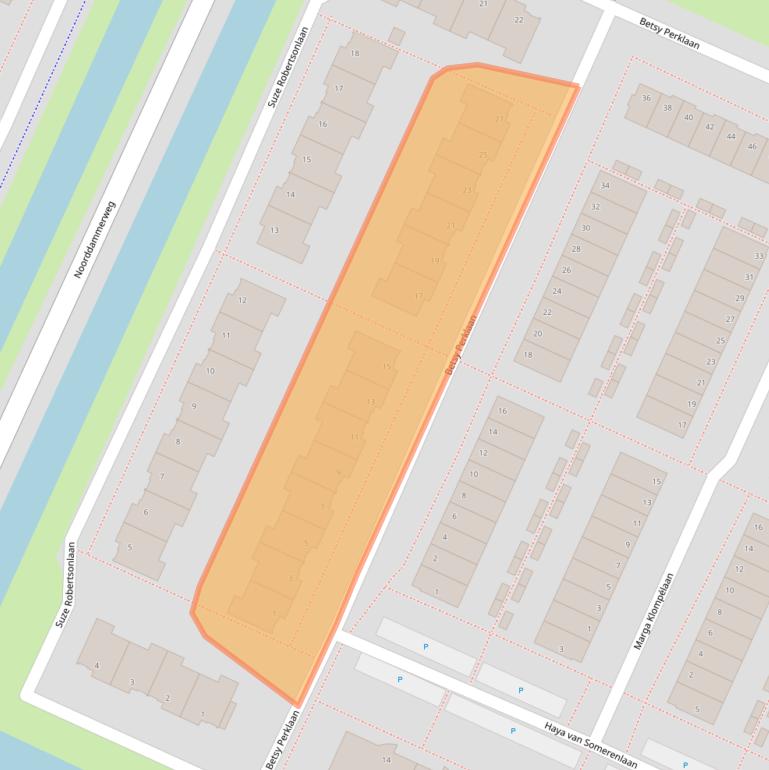 Kaart van postcodegebied 1187PL.