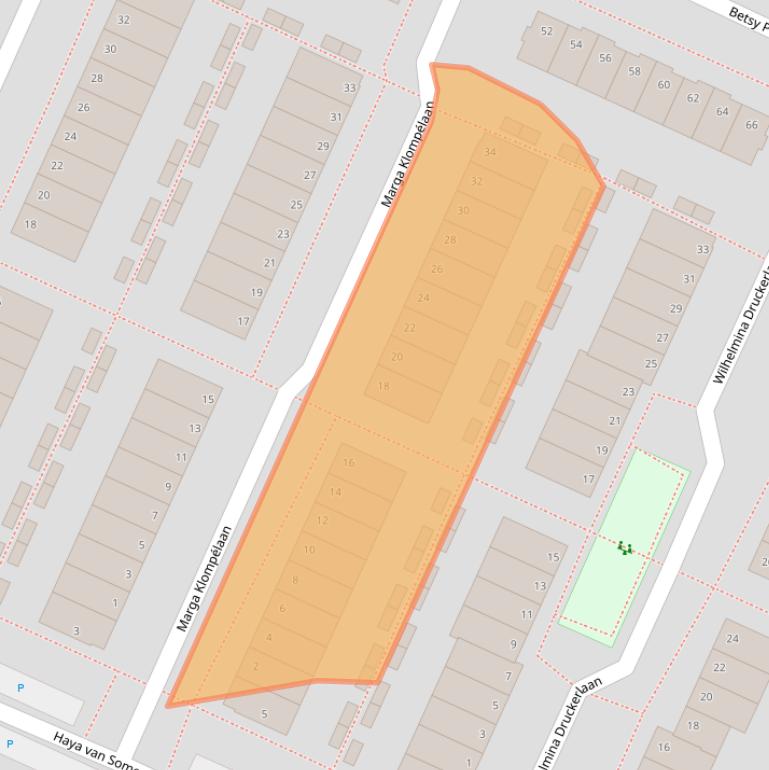 Kaart van postcodegebied 1187PS.