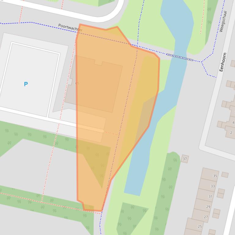 Kaart van postcodegebied 1188AV.