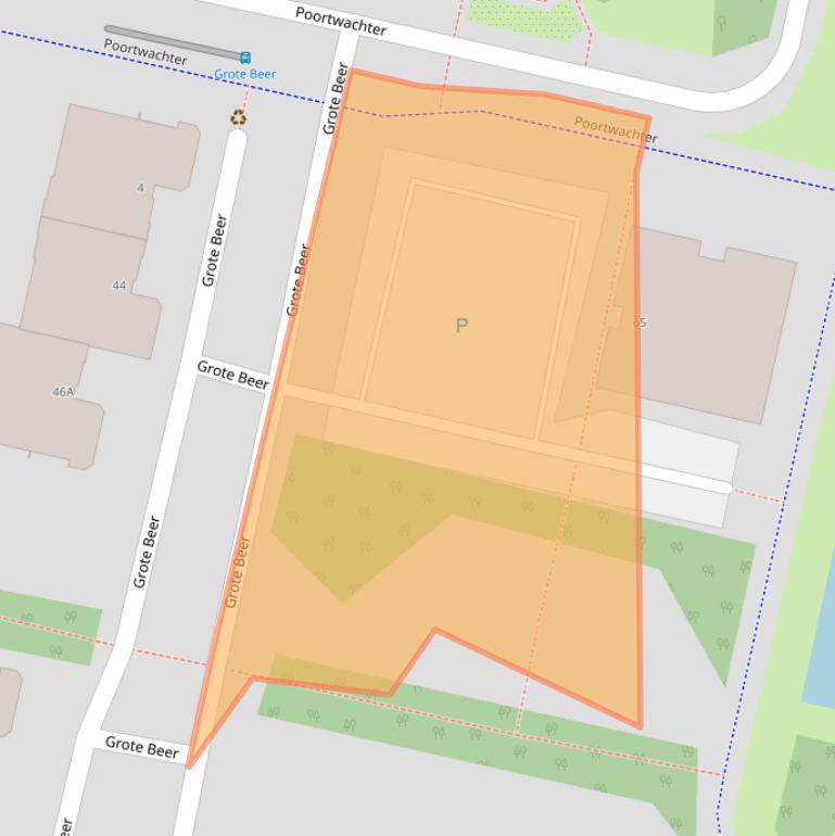 Kaart van postcodegebied 1188AW.