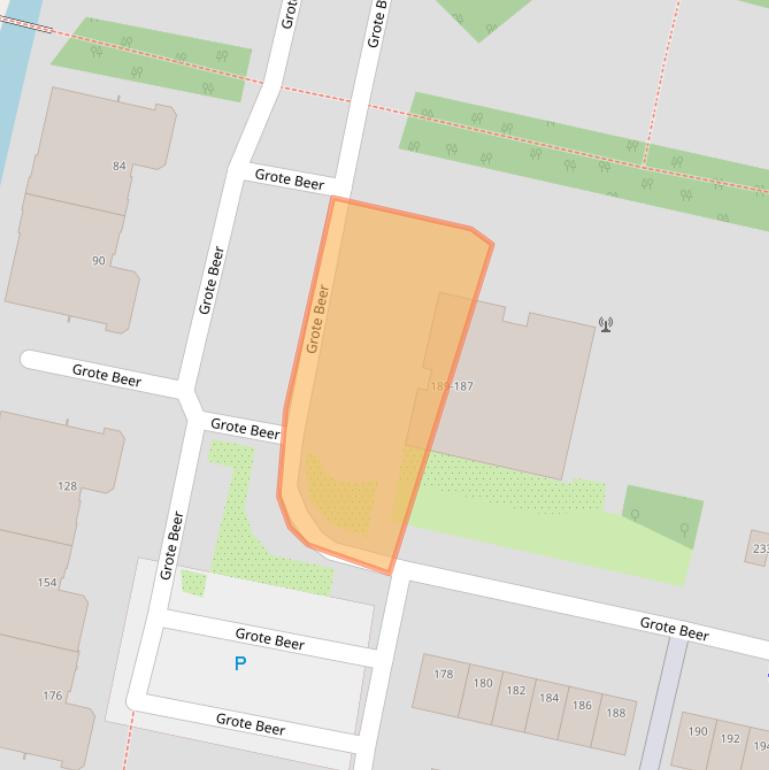 Kaart van postcodegebied 1188AX.