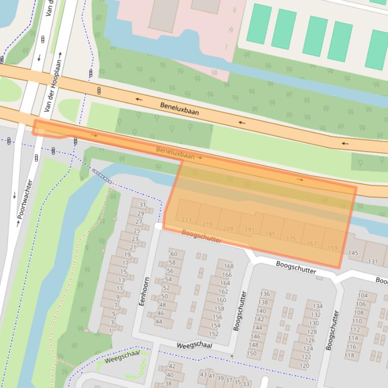 Kaart van postcodegebied 1188BR.