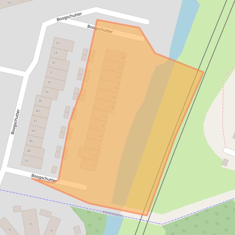 Kaart van postcodegebied 1188BS.