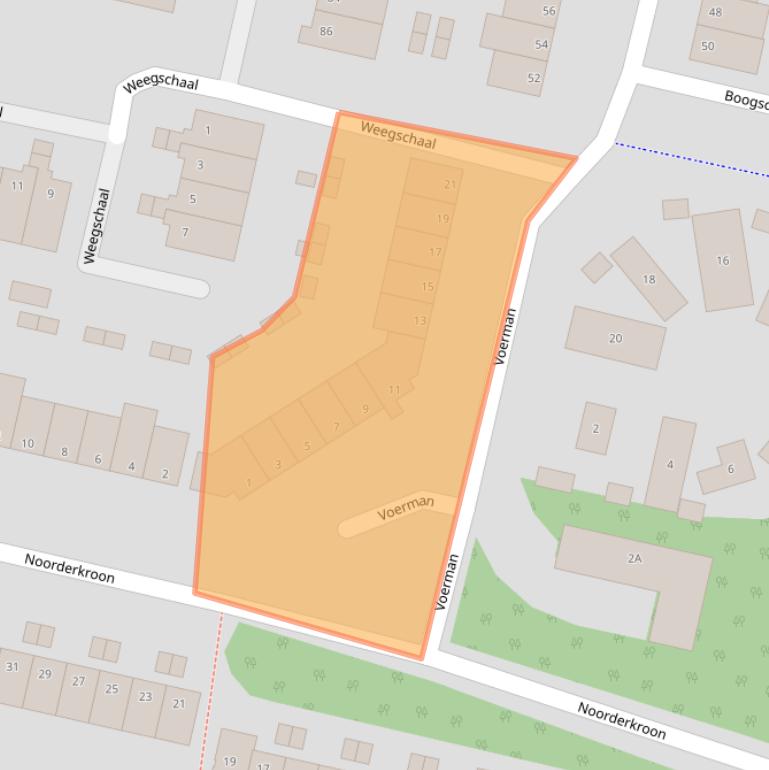 Kaart van postcodegebied 1188CC.