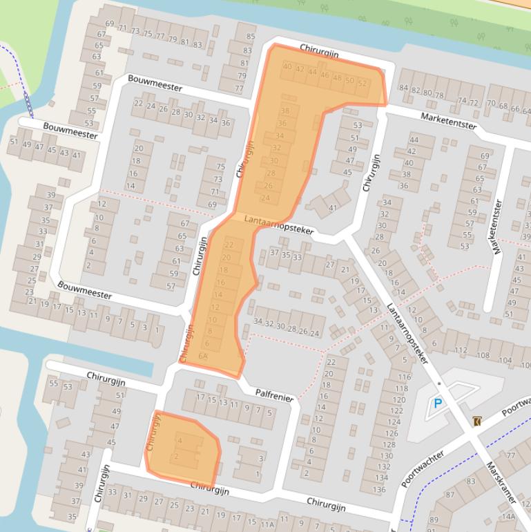 Kaart van postcodegebied 1188DM.