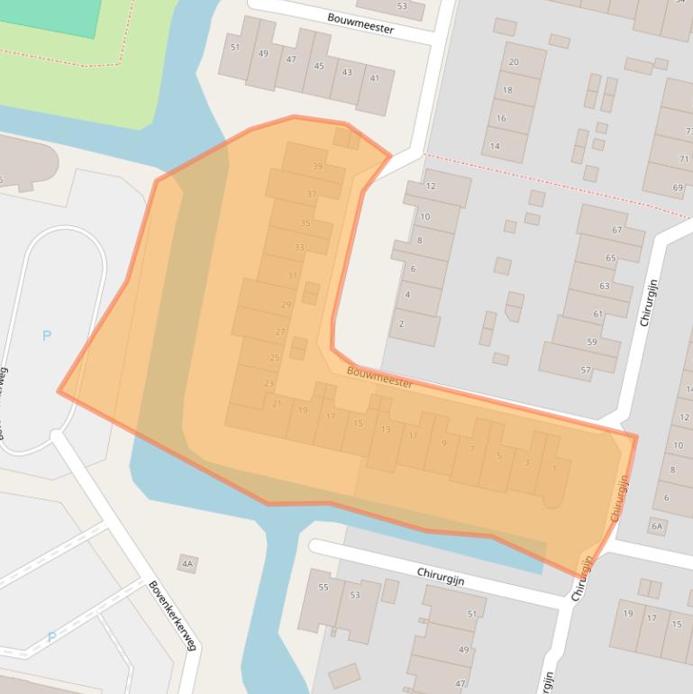 Kaart van postcodegebied 1188DR.