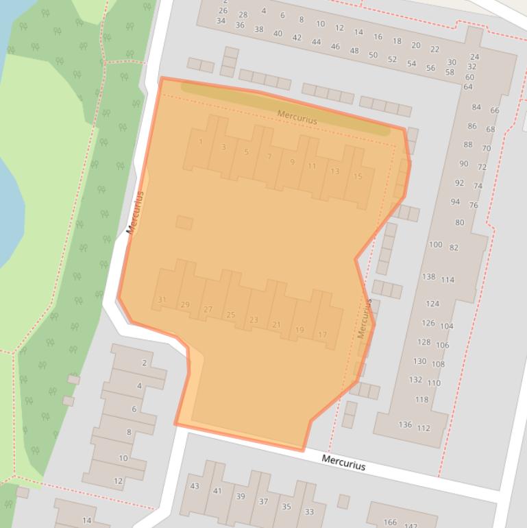 Kaart van postcodegebied 1188GA.