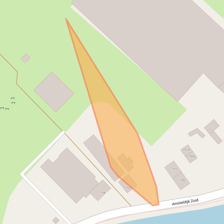 Kaart van postcodegebied 1188VB.