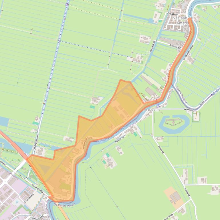 Kaart van postcodegebied 1188VP.