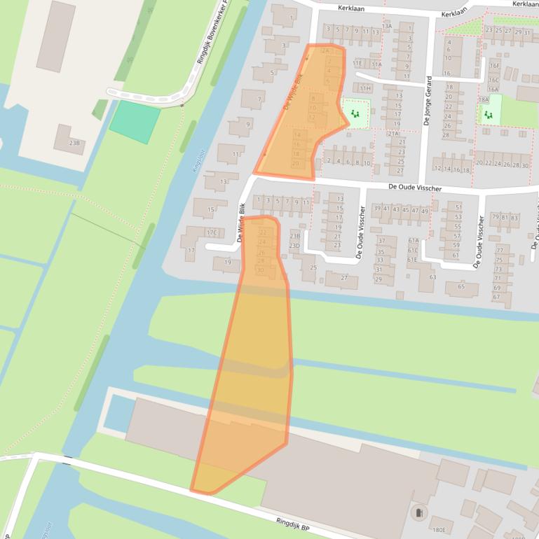Kaart van postcodegebied 1189WK.