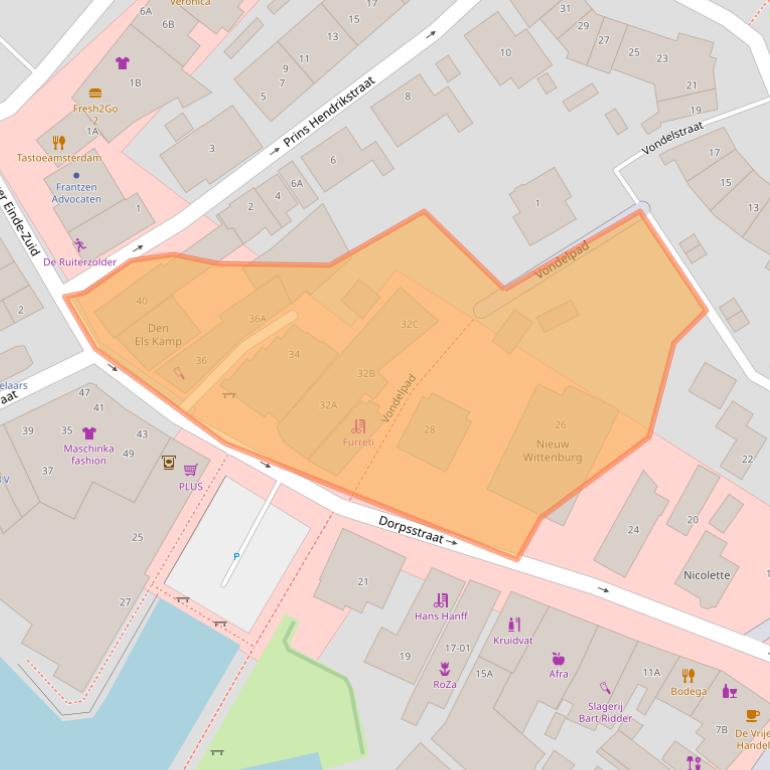 Kaart van postcodegebied 1191BK.