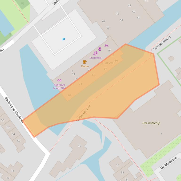 Kaart van postcodegebied 1191GT.