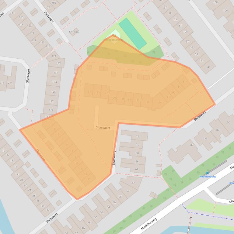 Kaart van postcodegebied 1191HA.