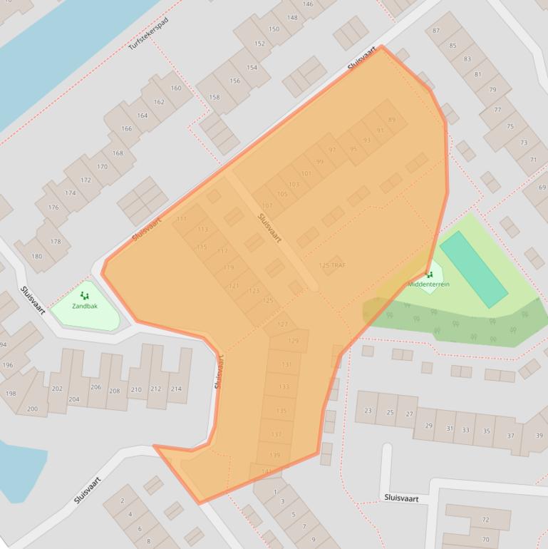 Kaart van postcodegebied 1191HC.