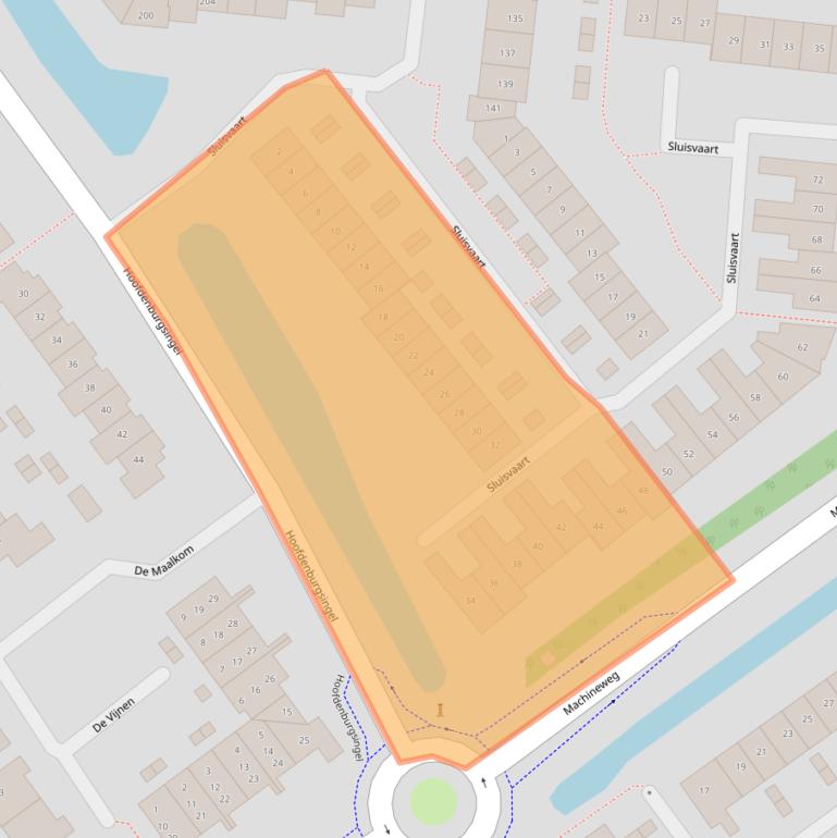 Kaart van postcodegebied 1191HD.