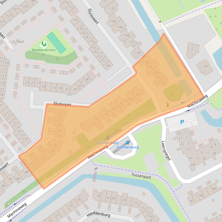 Kaart van postcodegebied 1191HE.