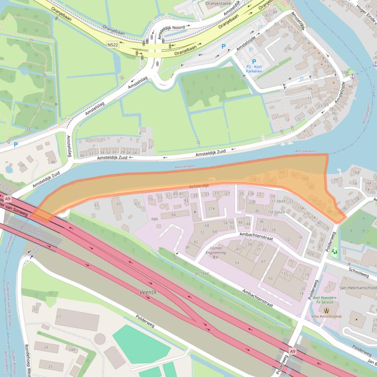 Kaart van postcodegebied 1191JL.