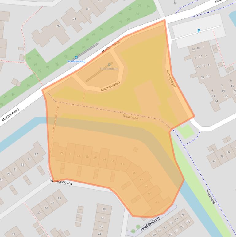 Kaart van postcodegebied 1191NB.
