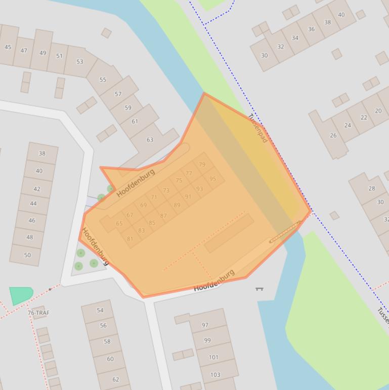 Kaart van postcodegebied 1191NC.