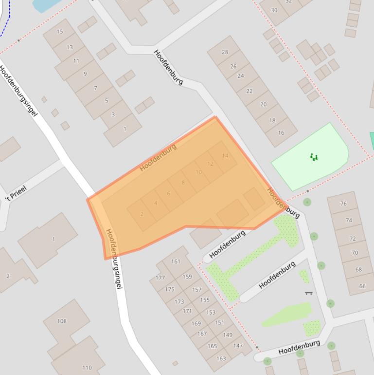 Kaart van postcodegebied 1191NG.