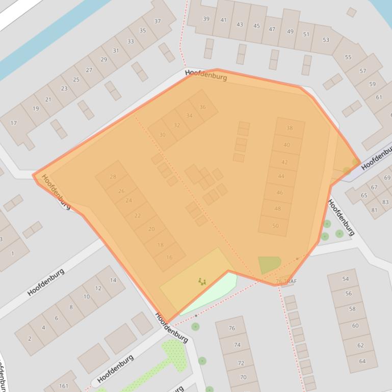 Kaart van postcodegebied 1191NH.
