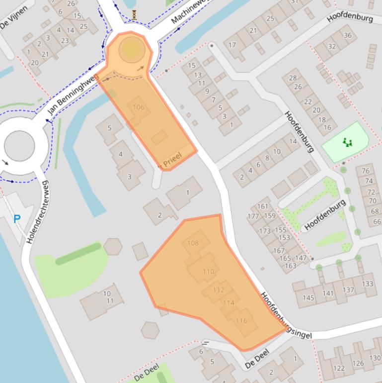 Kaart van postcodegebied 1191NW.