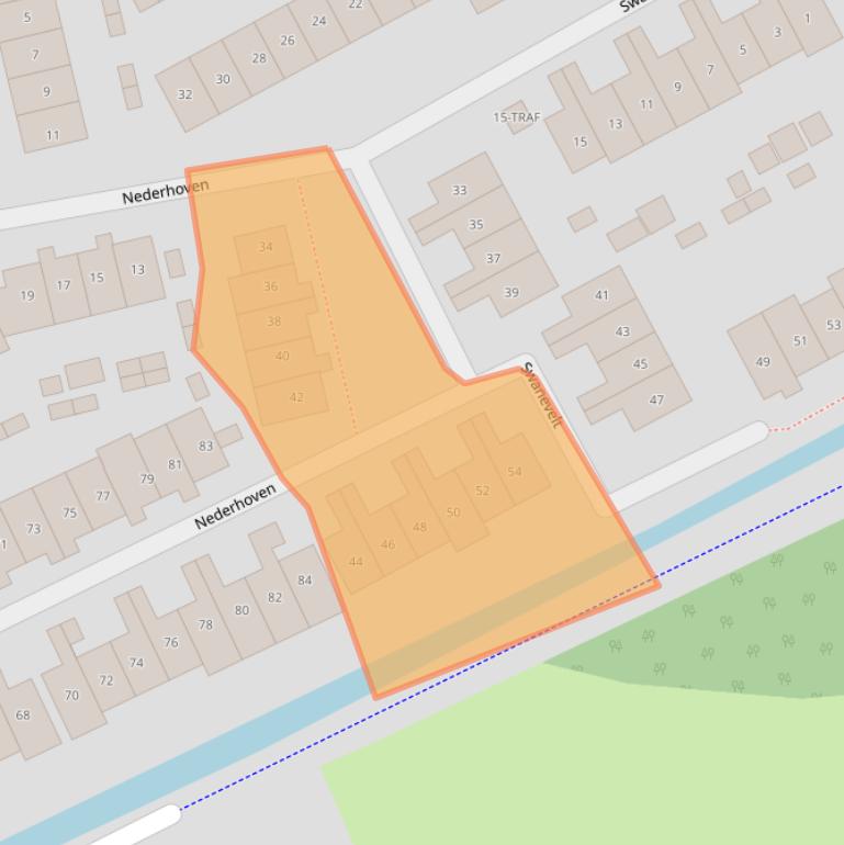 Kaart van postcodegebied 1191PJ.