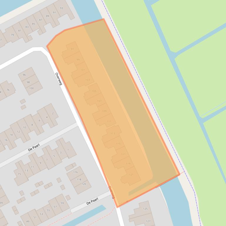 Kaart van postcodegebied 1191PV.