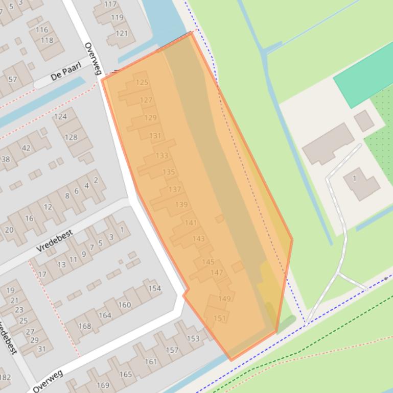 Kaart van postcodegebied 1191PW.