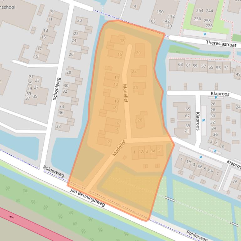 Kaart van postcodegebied 1191TR.