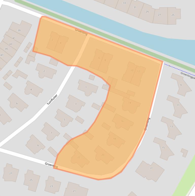 Kaart van postcodegebied 1191VS.