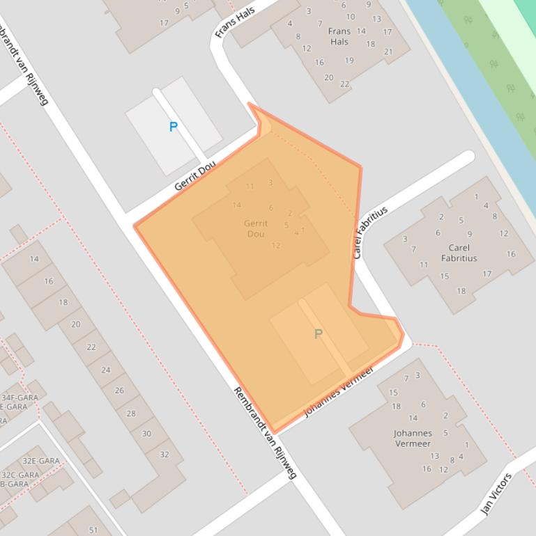 Kaart van postcodegebied 1191WE.