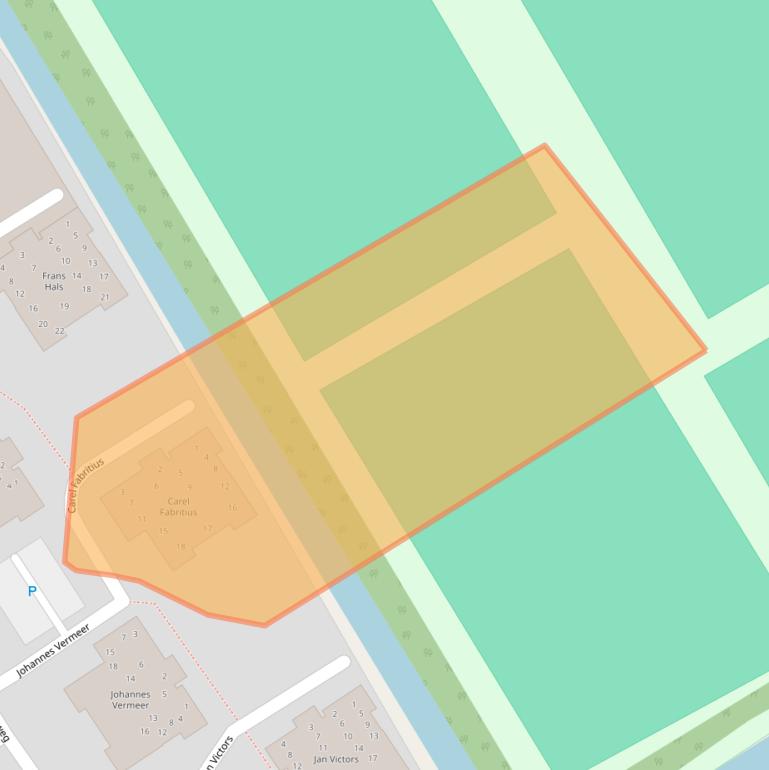 Kaart van postcodegebied 1191WG.