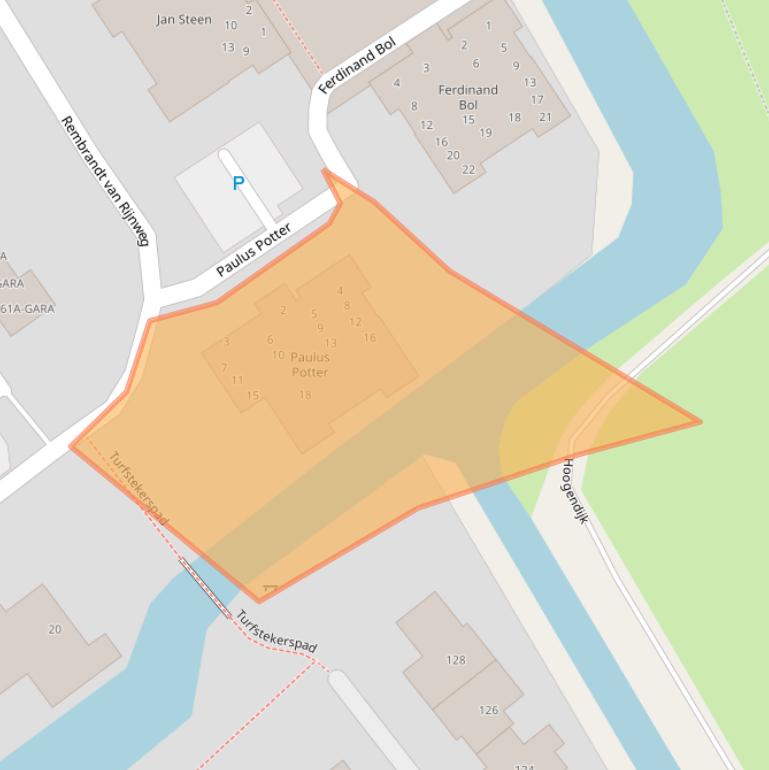 Kaart van postcodegebied 1191WM.