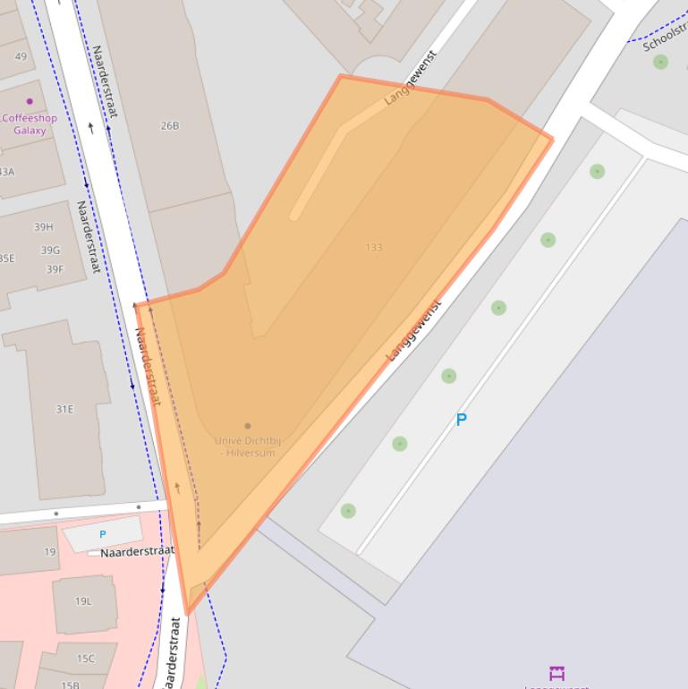 Kaart van postcodegebied 1211BA.