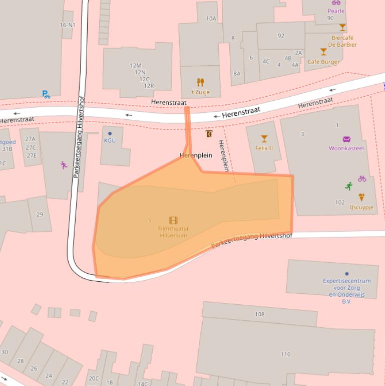 Kaart van postcodegebied 1211DR.