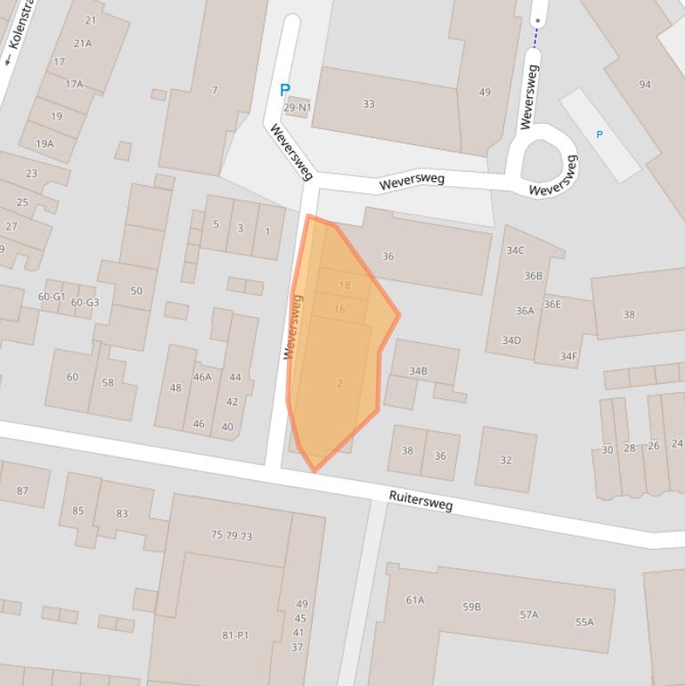 Kaart van postcodegebied 1211RT.