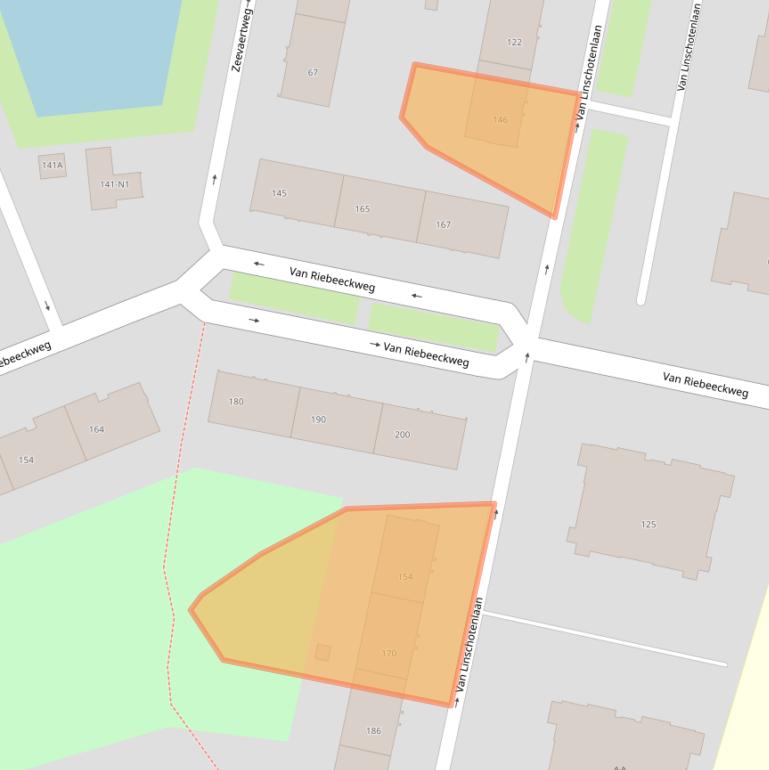 Kaart van postcodegebied 1212EX.